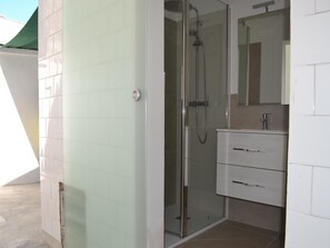 Bathroom - Charming Holiday Home Near The Beach With A Terrace Parking Available, Pets (Melendugno)