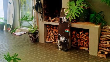 Chambre, 1 chambre, terrasse, vue jardin | Intérieur