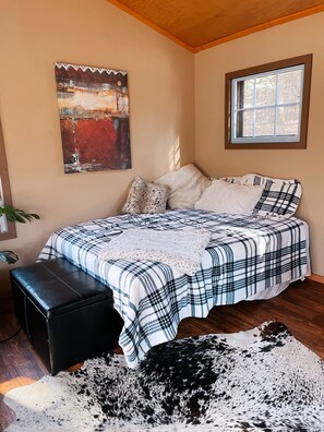 1 chambre, coffre-fort, literie fournie