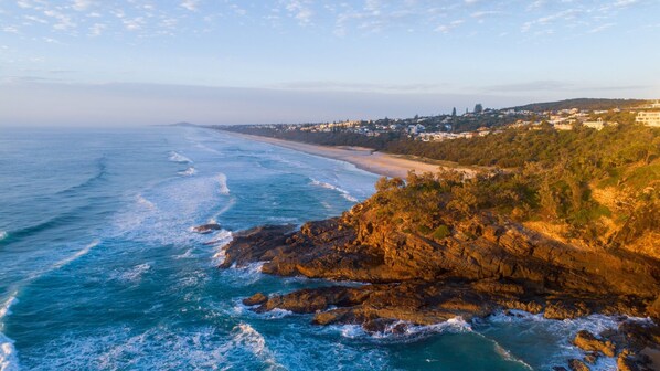 Beach nearby