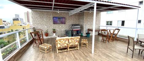 Udendørs spisemuligheder