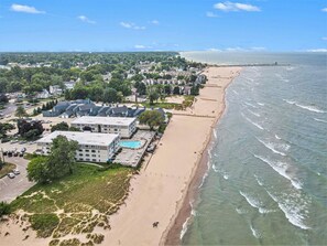 Accommodatie ligt op het strand