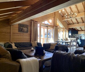 Smart TV, fireplace - Chalet Victoria (Sainte-Foy-Tarentaise)