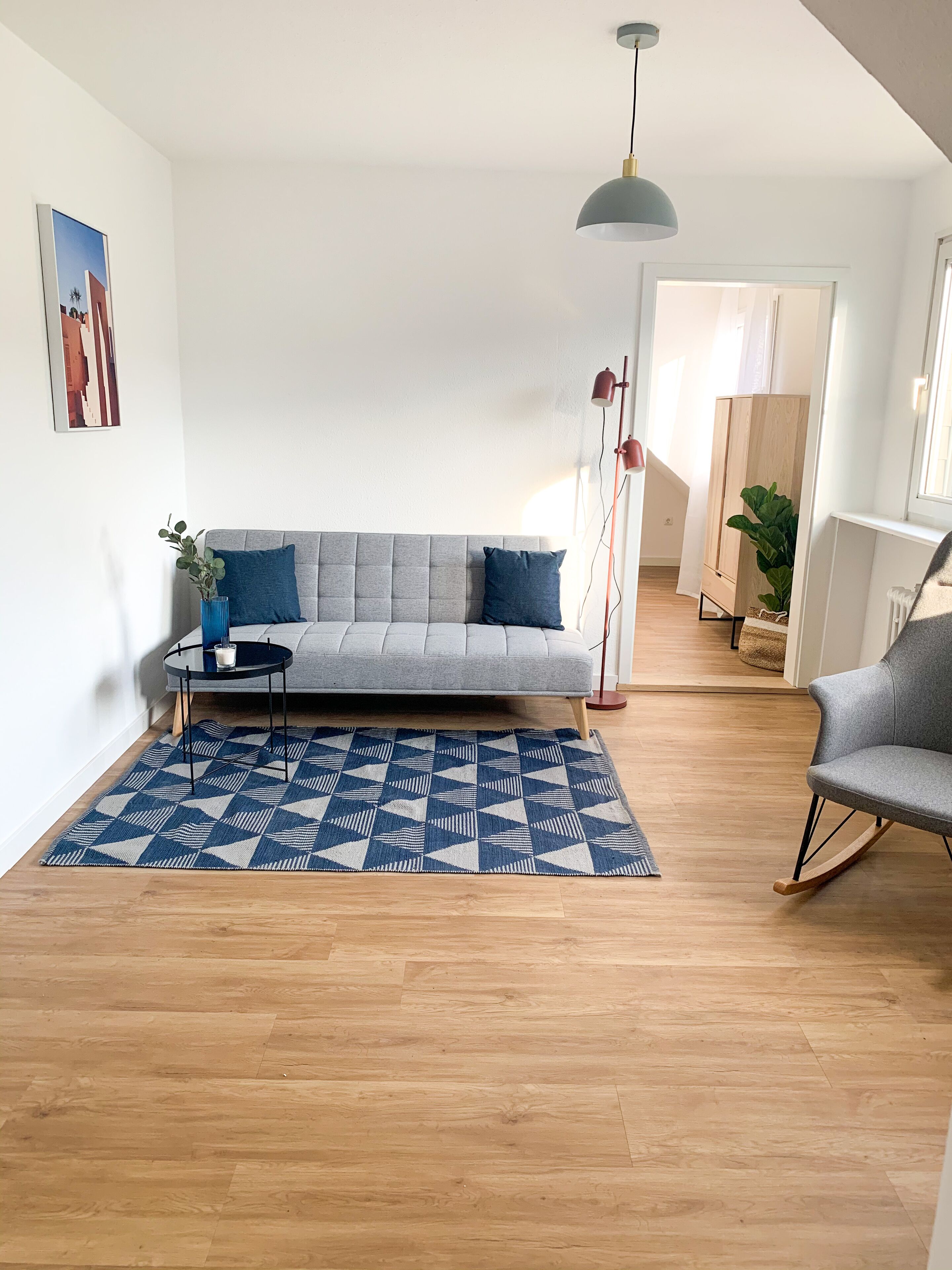 Penthouse Appartement | Wohnbereich | Flachbildfernseher