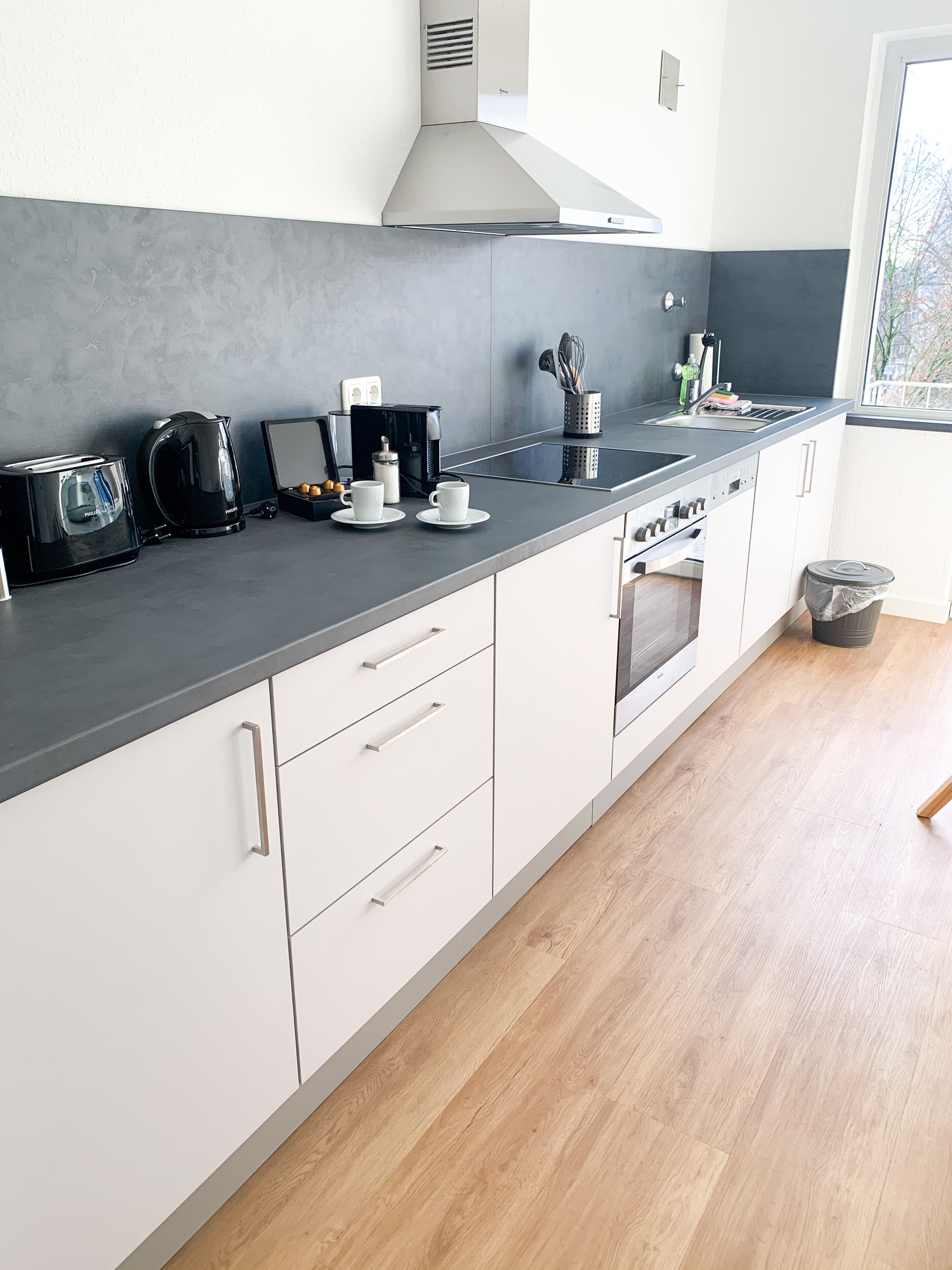 Premium Appartement | Eigene Küche | Kühlschrank, Ofen, Herdplatte, Espressomaschine