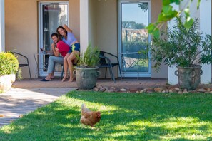 Terrace/patio - 3* hotel, 24 rooms, sleeps 77, Camargue-Provence (Fourques)