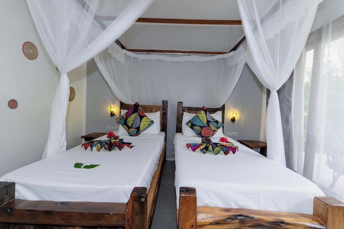 Comfort Double or Twin Room | Premium bedding, in-room safe, desk, laptop workspace