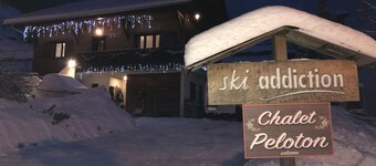 Fabulous alpine chalet with jacuzzi, sauna and terrace.