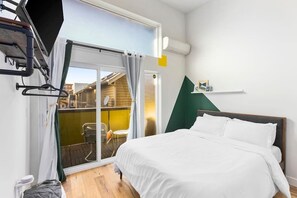 2 makuuhuonetta, silitysrauta/-lauta, Wi-Fi, vuodevaatteet