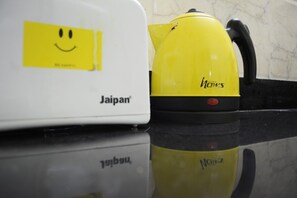 Coffee and/or coffee maker - Named after the famous Bengali detective hero. (Kolkata)