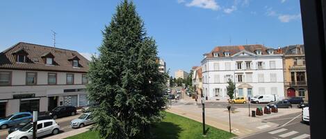 Uitzicht vanuit accommodatie