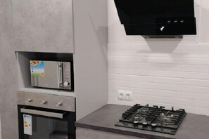 Standard Apartment | 2 bedrooms, laptop workspace, iron/ironing board, free WiFi - PaulMarie Apartments on Gercena 16a (Vitebsk)