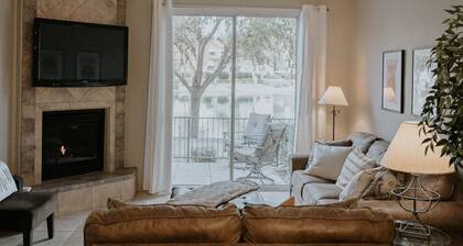 Waterfront Mesa Gilbert First Floor Gated Condo Golf Updated Clean Quiet