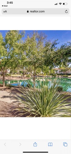 Waterfront Mesa Gilbert First Floor Gated Condo Golf Updated Clean Quiet