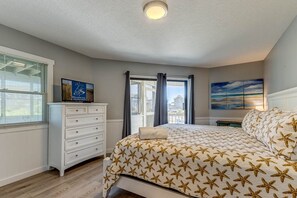 5 bedrooms, WiFi, bed sheets - Singing Sandpipers | 325 ft to the beach | Private Pool, Dog Friendly, Community Pool (Duck)
