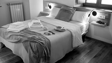 8 chambres, lit parapluie, Wi-Fi gratuit, draps fournis