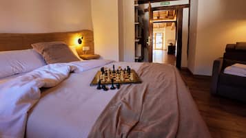 8 chambres, lit parapluie, Wi-Fi gratuit, draps fournis