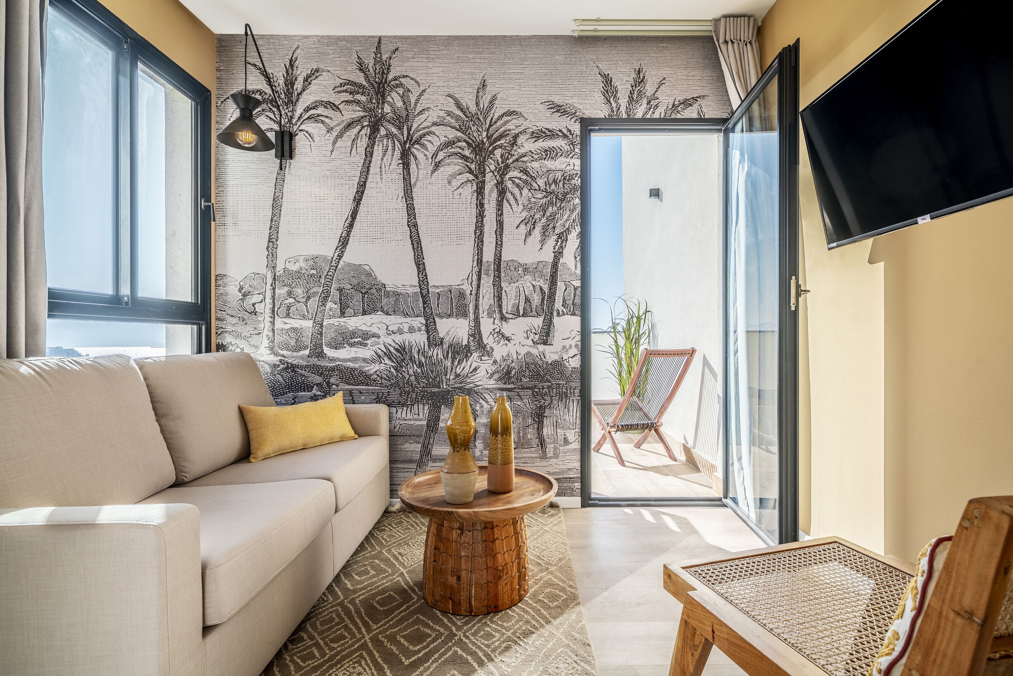 One Bedroom Penthouse Apartment | In-room safe, blackout curtains, iron/ironing board, free WiFi