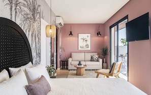 Studio Penthouse Apartment | Wohnbereich