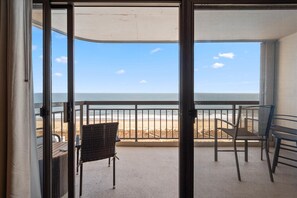Interior - 2 br / 1 ba on the 13th floor of the Fountainhead Towers. 2 private balconies, outdoor pool. (Ocean City)