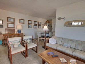 DVD player - Overlook the beach and boards from the spacious balcony on this 3 br condo at 20th Street. (Ocean City)