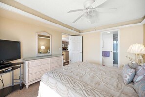 2 bedrooms, iron/ironing board