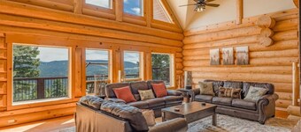 The Wine Down Retreat is the ideal cabin living for the perfect getaway