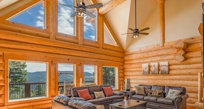 The Wine Down Retreat is the ideal cabin living for the perfect getaway