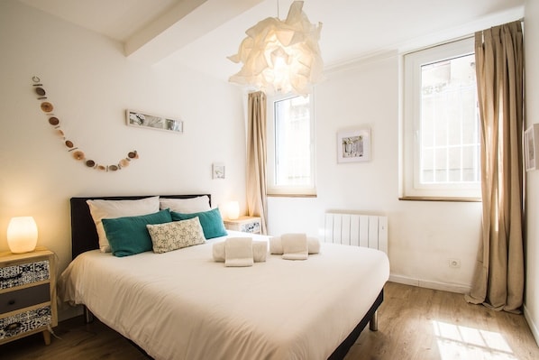 1 bedroom, iron/ironing board, free WiFi, bed sheets