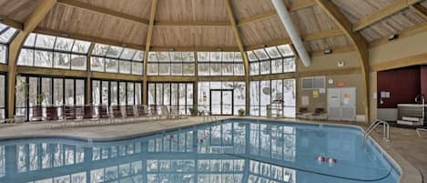 Piscine couverte, piscine chauffée
