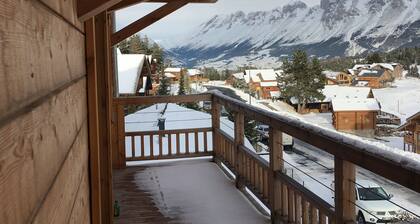 Large apartment at the foot of the slopes (75m flat)