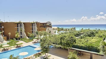 Junior Suite Ocean View | Näkymä rannalle/valtamerelle