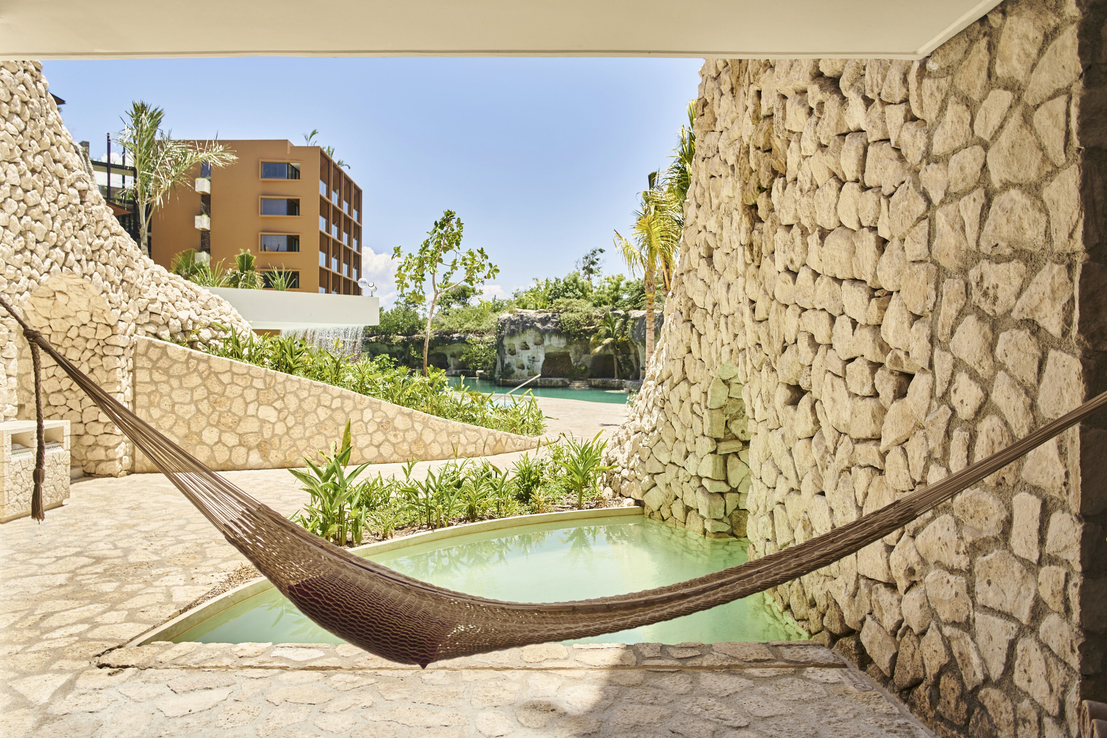 Xcaret Arte pool