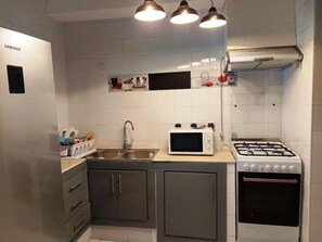 Private kitchen - Residence Les Hauts De L Indenie Apartment (Abidjan)