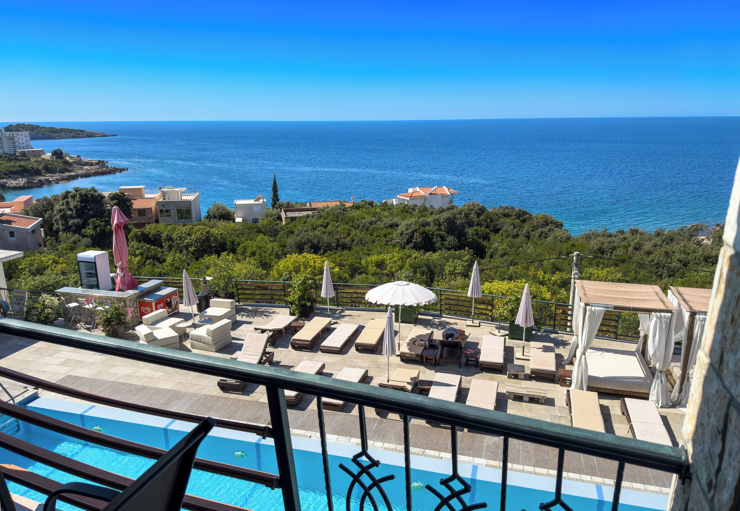 Vue depuis le balcon