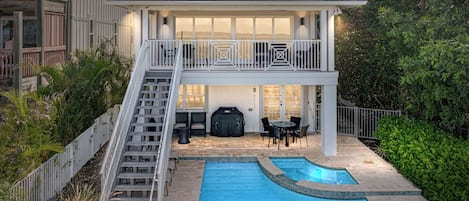 Uppvärmd pool