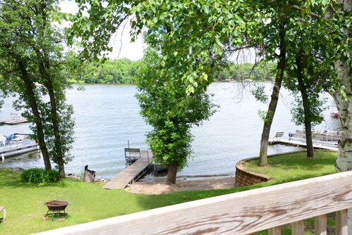 Pine Valley - 4 BR/2Bath Vacation Home w/ private beach, dock, & campfire area!