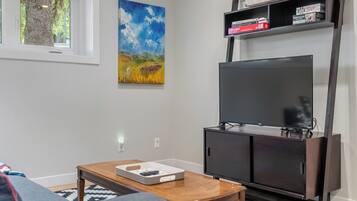 Smart TV, Netflix, books, streaming services