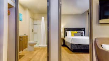 1 bedroom, iron/ironing board, free WiFi, bed sheets