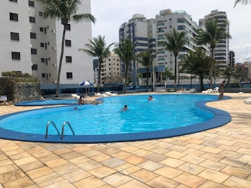 Área das piscinas
