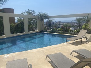 Outdoor pool - Close to Centro/Malecon, with Ocean & Mountain Views/Pools/Fitness Center/Garage (Puerto Vallarta)