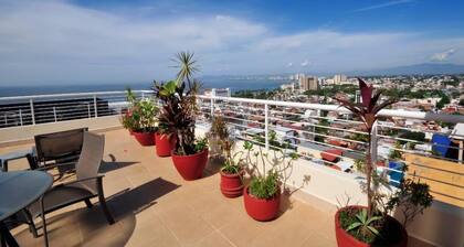 Close to Centro/Malecon, with Ocean & Mountain Views/Pools/Fitness Center/Garage
