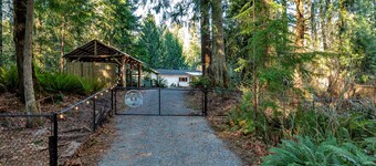 Wallace River Retreat: Magical wooded acreage