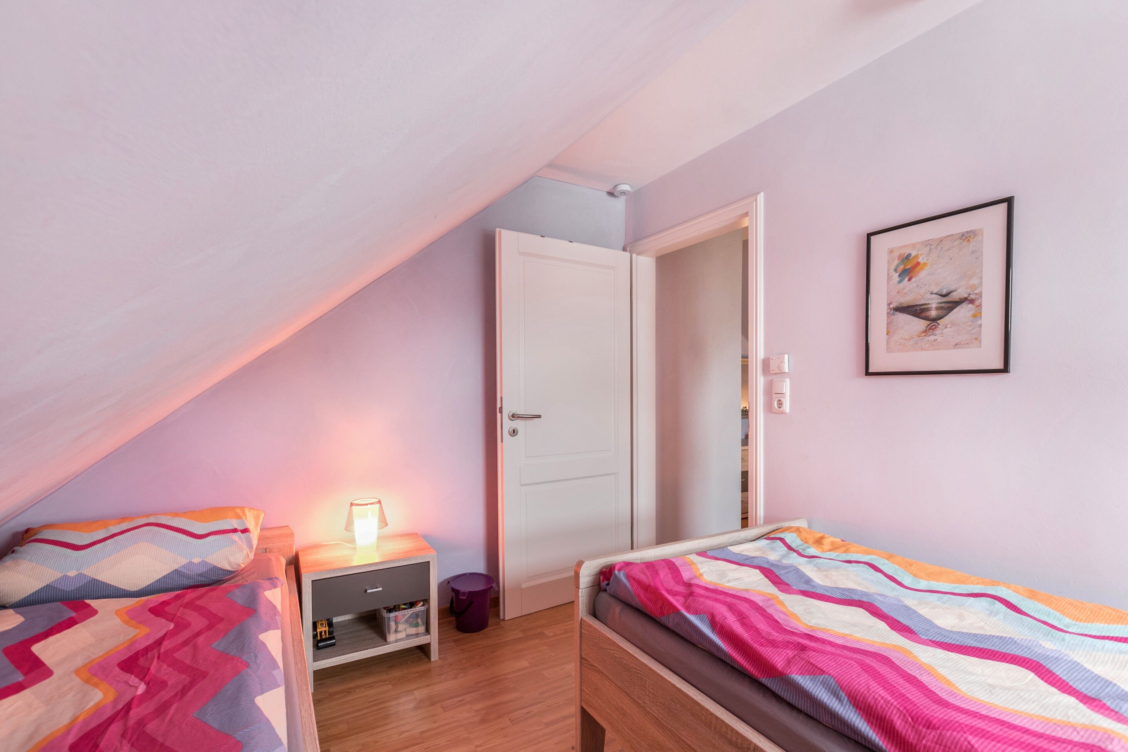 2 chambres, fer et planche à repasser, Wi-Fi gratuit, draps fournis