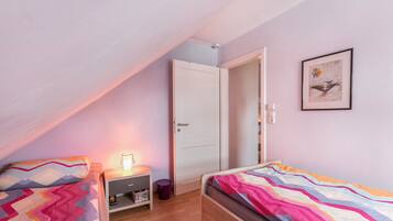 2 chambres, fer et planche Ă repasser, Wi-Fi gratuit, draps fournis