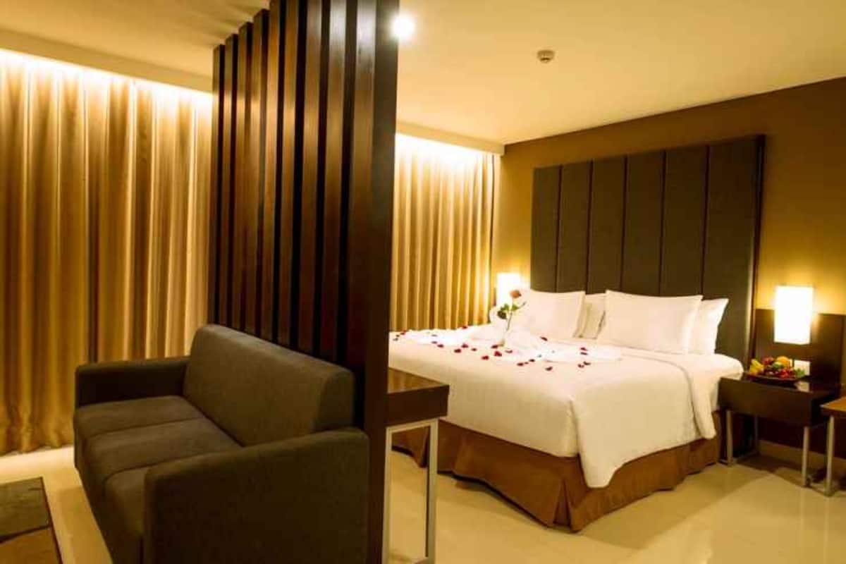 1 Schlafzimmer, Bügeleisen/Bügelbrett