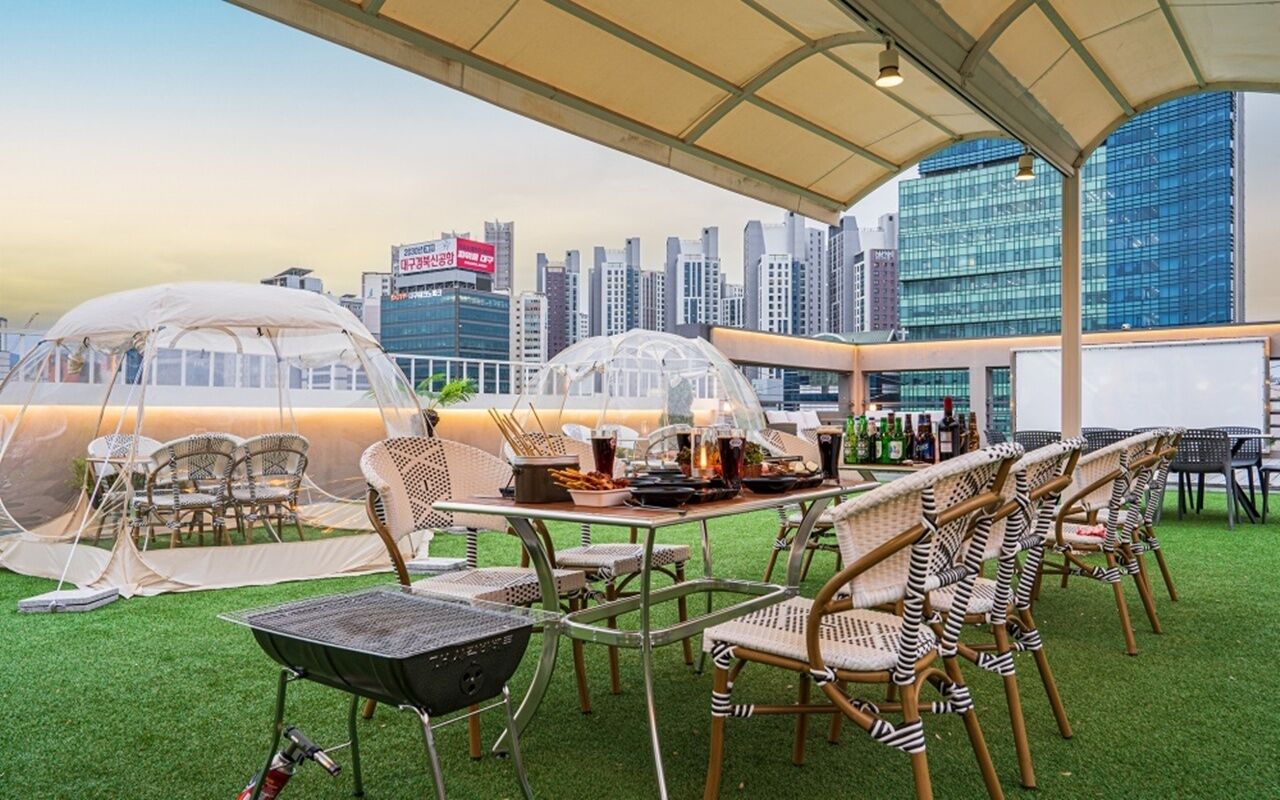 Rooftop terrace