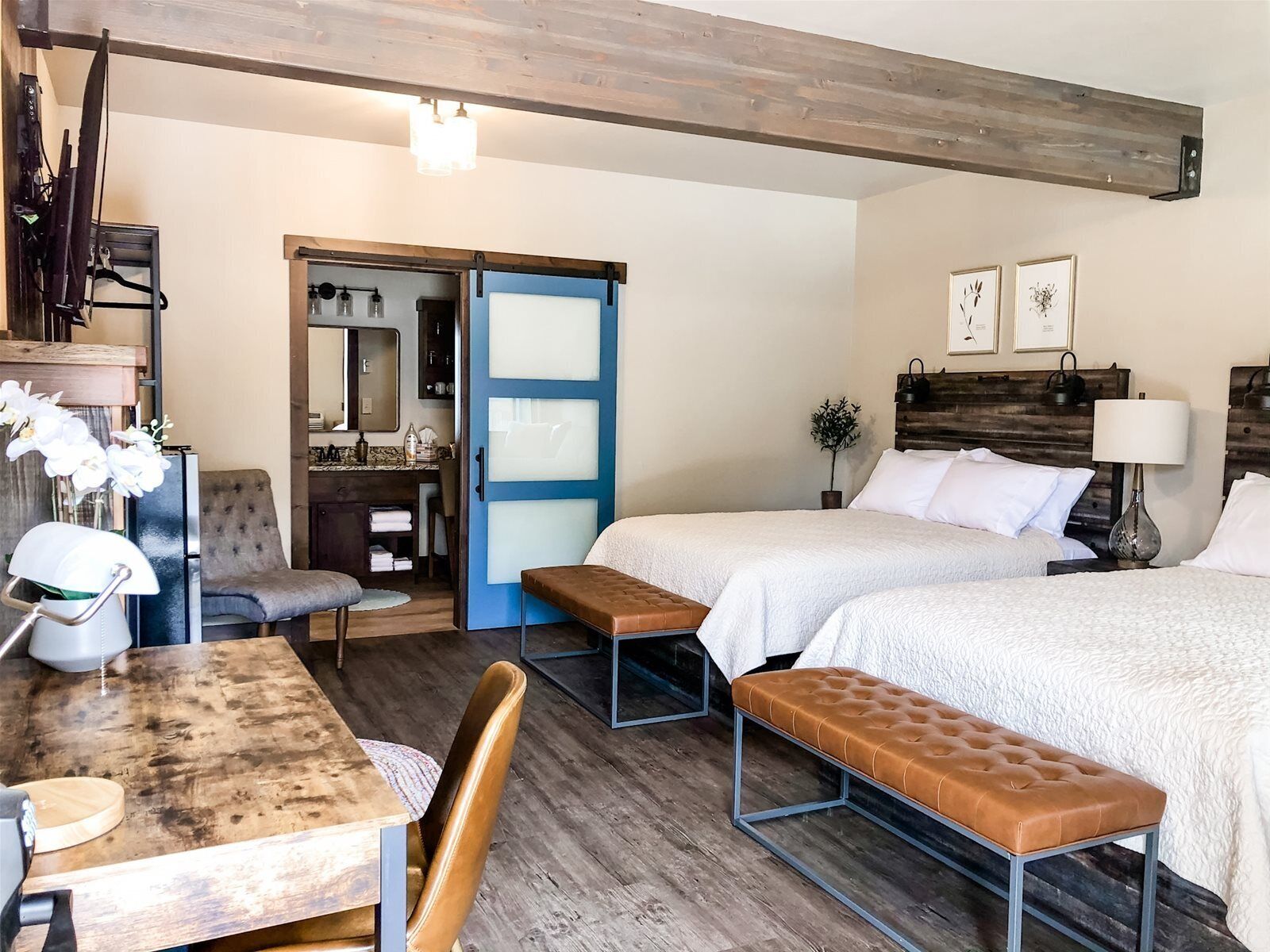 Strykejern/-brett, wi-fi (inkludert) og sengetøy