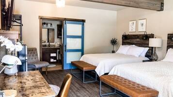 Desk, iron/ironing board, free WiFi, bed sheets