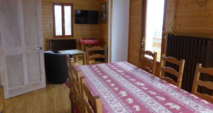Chalet familial 10 pers. Ă Saint-Gervais avec vue Mont-Blanc